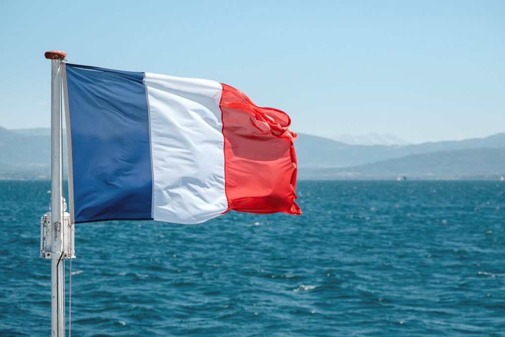 alcohol and language french flag